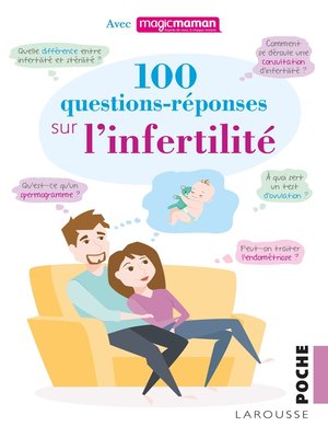 cover image of 100 questions-réponses sur l'infertilité